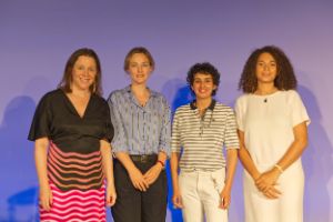 Annika Reich, Sina de Malafosse, Fatima Daas, Dominique Haensell . Internationaler Literaturpreis 2021
Award ceremony, Jun 30, 2021
