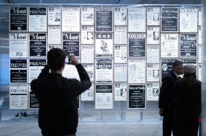 Ficticious newspaper articles. Parapolitics: Cultural Freedom and the Cold War
Exhibition opening
Curated by Anselm Franke, Nida Ghouse, Paz Guevara and Antonia Majaca
Nov 2, 2017