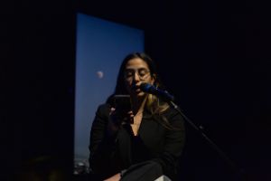 Lama El Khatib. Im Rahmen von Schlechte Wörter
Live-Performance, 2.11.2022