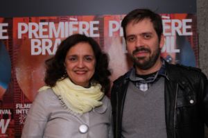 Première Brasil 2014. Ilda Santiago und Fernando Coimbra