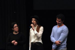 Première Brasil 2014. Caru Alves de Souza, Rita Batata and Aly Muritiba