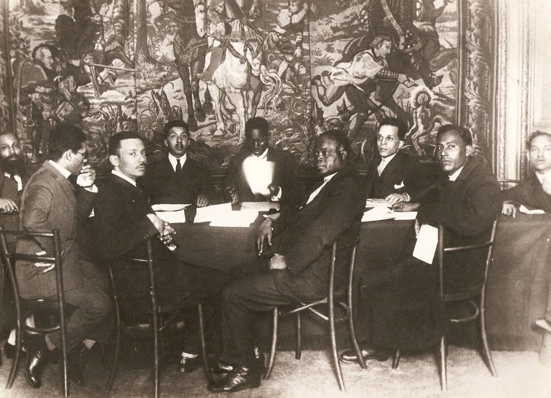 Lamine Senghor at the International Conference against Colonial Oppression and Imperialism, Brussels, 1927. Public domain