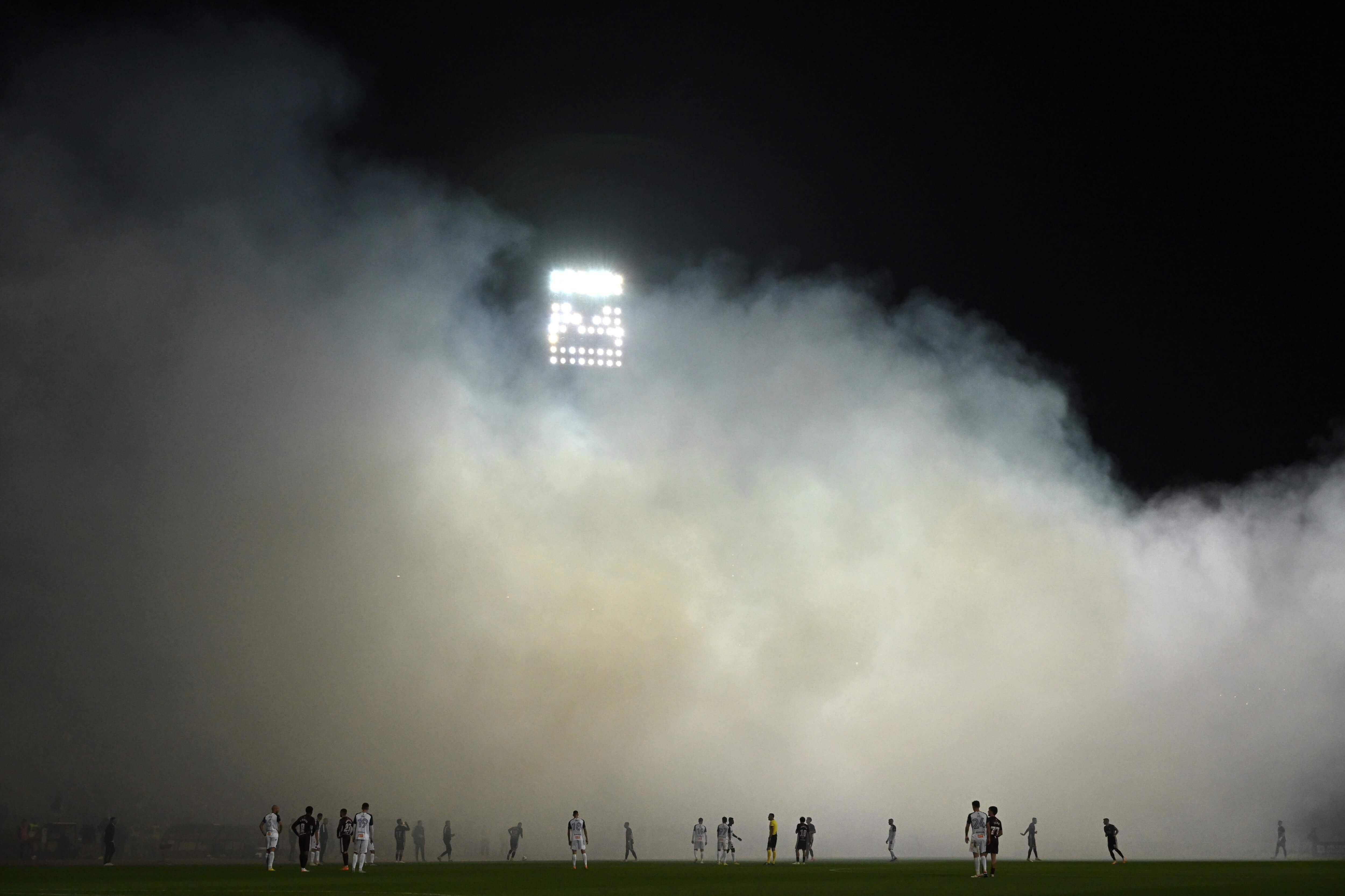 8. Oktober 2023 Erstligaspiel zwischen Bosnien und Herzegowina FK Sarajevo und FK Željezničar im Stadion Asim Ferhatović - Hase. Foto: Ryu Voelkel