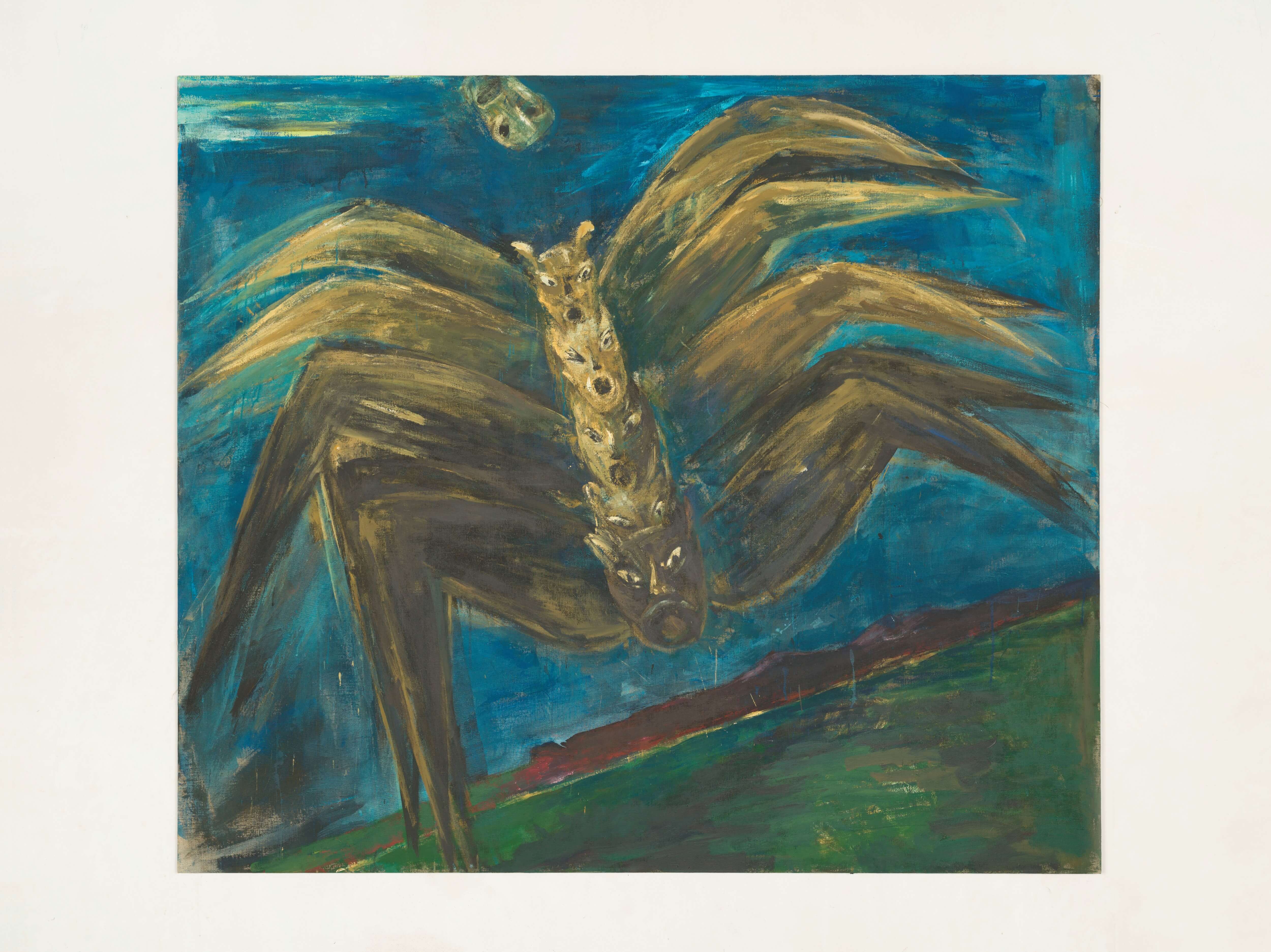 Leiko Ikemura, Untitled (Spider) (1980s)