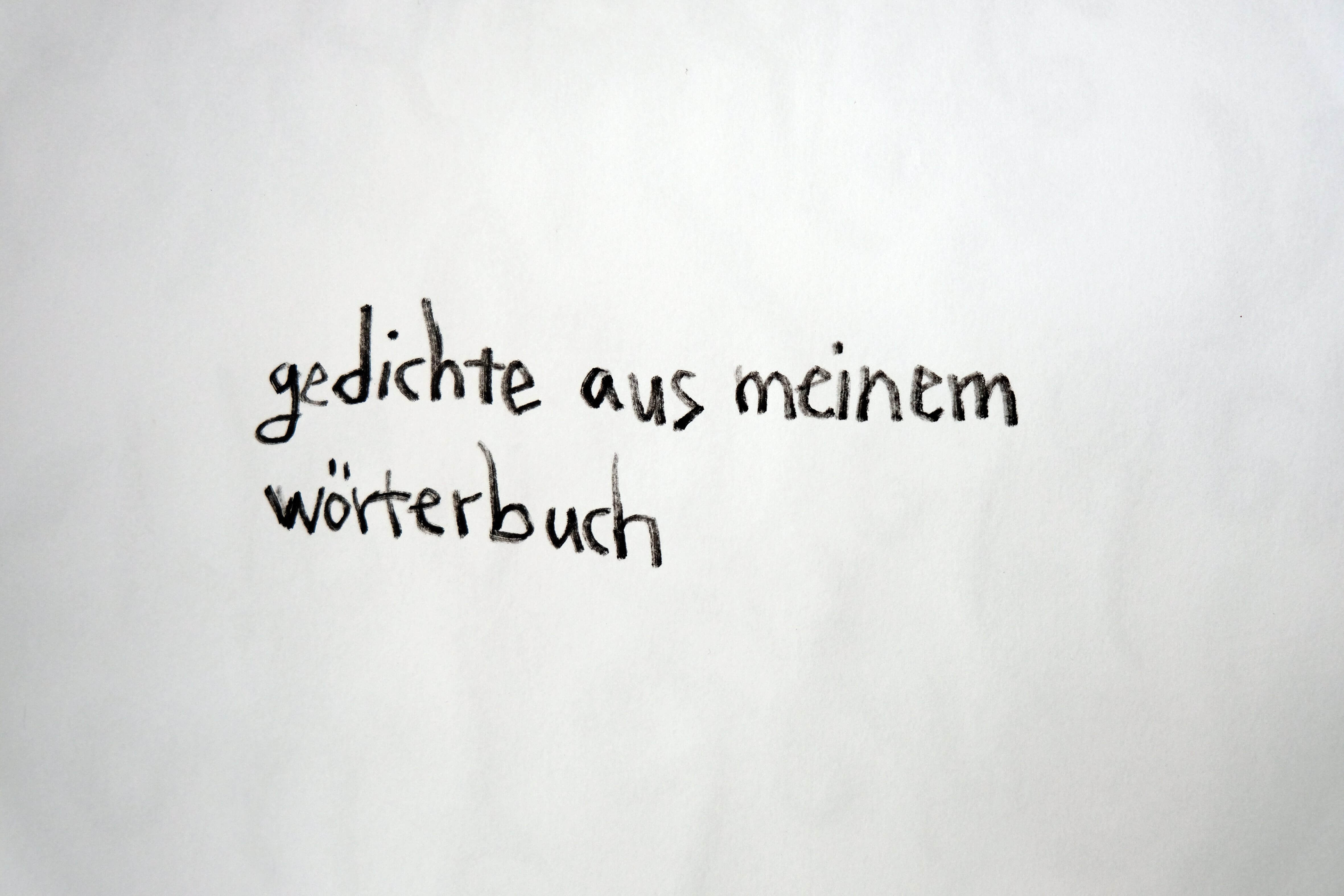 Farkhondeh Shahroudi, Gedichte aus meinem Wörterbuch [Poems from my dictionary] (2024)