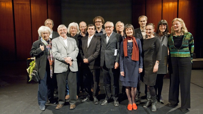 Internationaler Literaturpreis 2012 | Preisträger und Jury | Foto: Marcus Lieberenz