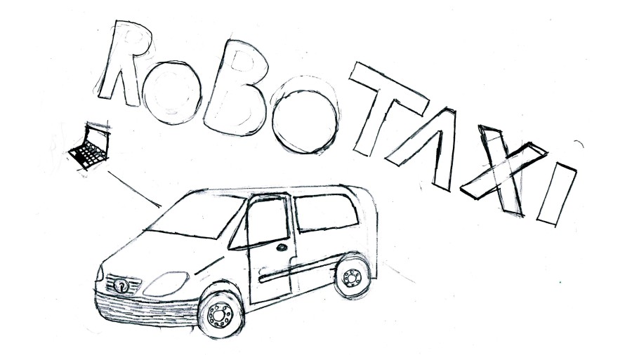 The Self-Learning Robo-Taxi by Interrobang
